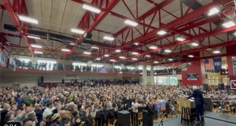 10,512 present themselves to fight against the oligarchy with Bernie Sanders in Michigan