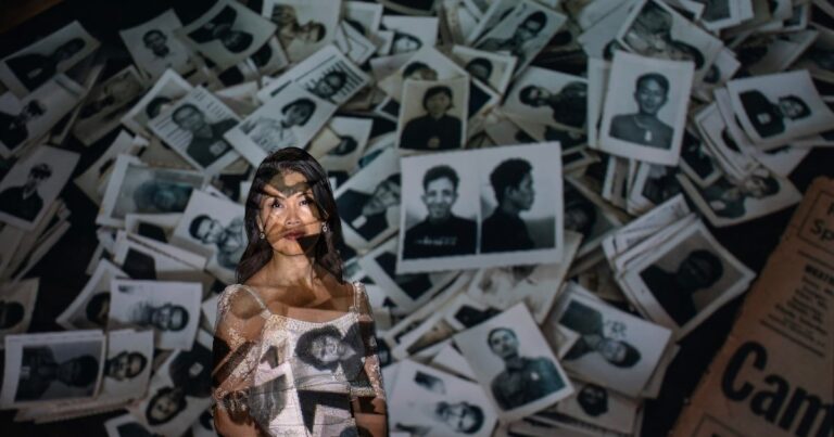 Born in a dark hospital while the red khmer took control
