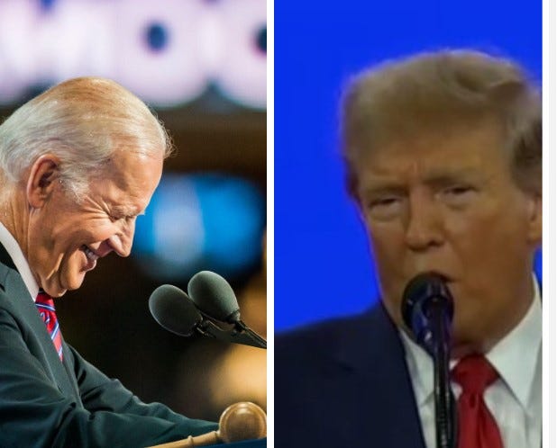 Trump melts completely and blame Biden for the Ukrainian war that he has not finished to finish