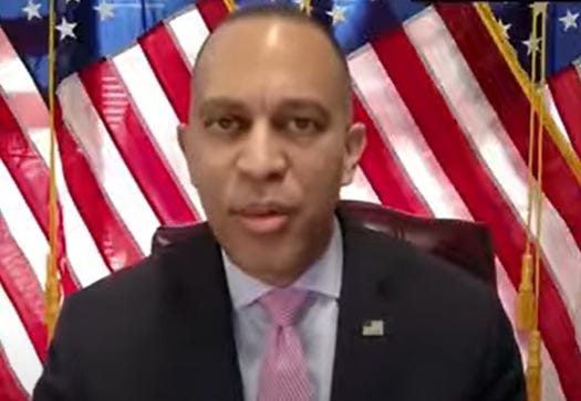 Hakeem Jeffries calls on courts to become aggressive and sanction Trump officials