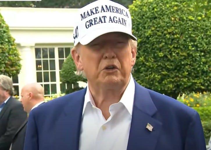 The journalist tells him to Trump that the media the sanesshs