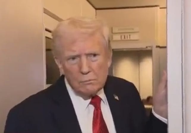Trump collapses over absence of kings, claims 7 million protesters were paid
