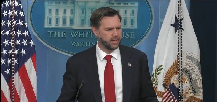 JD Vance Tried to Defend Trump’s Surrender to Iran and It Was a Disaster