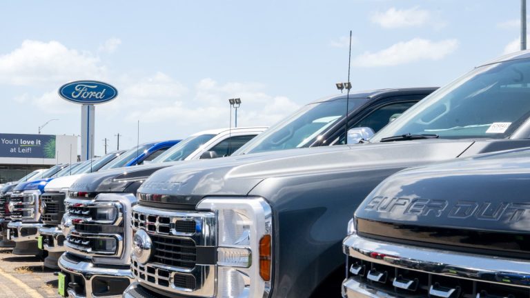 Ford sales in second quarter 2026 fall 10.3%